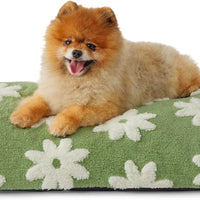 HKM-690067 Chic Large Dog Bed with Thick Shredded Foam and Removable Cover for Indoor and Outdoor Use
