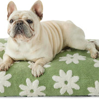 HKM-690067 Chic Large Dog Bed with Thick Shredded Foam and Removable Cover for Indoor and Outdoor Use