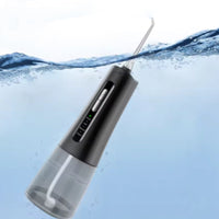 HKM-017171 Minimalist Rechargeable Oral Irrigator with 300ml Capacity and Replaceable Nozzles