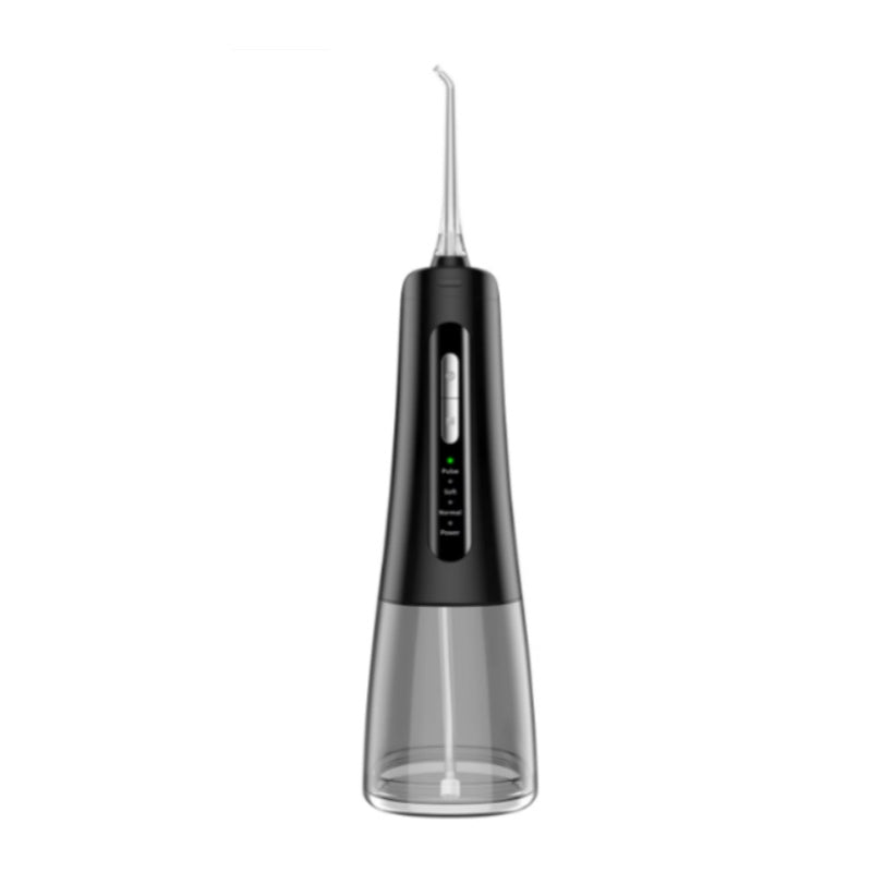 HKM-017171 Minimalist Rechargeable Oral Irrigator with 300ml Capacity and Replaceable Nozzles