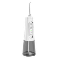 HKM-017171 Minimalist Rechargeable Oral Irrigator with 300ml Capacity and Replaceable Nozzles