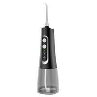 HKM-017171 Minimalist Rechargeable Oral Irrigator with 300ml Capacity and Replaceable Nozzles