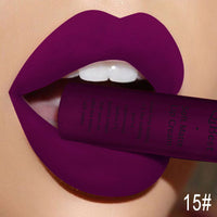HKM-629523 Matte Non-Stick Liquid Lipstick - Long-Lasting, Smudge-Proof Formula in 34 Vibrant Colors