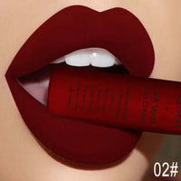 HKM-629523 Matte Non-Stick Liquid Lipstick - Long-Lasting, Smudge-Proof Formula in 34 Vibrant Colors