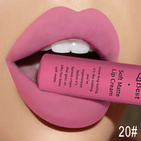 HKM-629523 Matte Non-Stick Liquid Lipstick - Long-Lasting, Smudge-Proof Formula in 34 Vibrant Colors