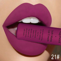 HKM-629523 Matte Non-Stick Liquid Lipstick - Long-Lasting, Smudge-Proof Formula in 34 Vibrant Colors
