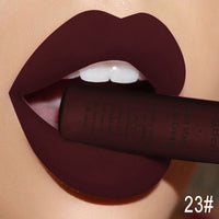 HKM-629523 Matte Non-Stick Liquid Lipstick - Long-Lasting, Smudge-Proof Formula in 34 Vibrant Colors