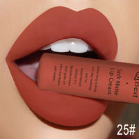 HKM-629523 Matte Non-Stick Liquid Lipstick - Long-Lasting, Smudge-Proof Formula in 34 Vibrant Colors