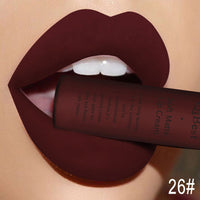 HKM-629523 Matte Non-Stick Liquid Lipstick - Long-Lasting, Smudge-Proof Formula in 34 Vibrant Colors