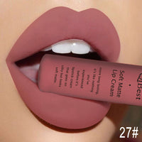HKM-629523 Matte Non-Stick Liquid Lipstick - Long-Lasting, Smudge-Proof Formula in 34 Vibrant Colors