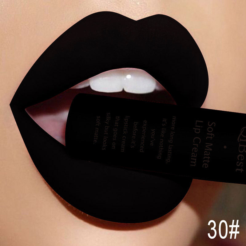HKM-629523 Matte Non-Stick Liquid Lipstick - Long-Lasting, Smudge-Proof Formula in 34 Vibrant Colors