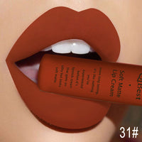 HKM-629523 Matte Non-Stick Liquid Lipstick - Long-Lasting, Smudge-Proof Formula in 34 Vibrant Colors