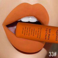HKM-629523 Matte Non-Stick Liquid Lipstick - Long-Lasting, Smudge-Proof Formula in 34 Vibrant Colors