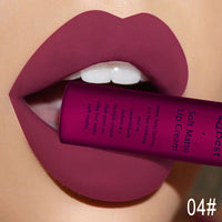 HKM-629523 Matte Non-Stick Liquid Lipstick - Long-Lasting, Smudge-Proof Formula in 34 Vibrant Colors