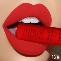 HKM-629523 Matte Non-Stick Liquid Lipstick - Long-Lasting, Smudge-Proof Formula in 34 Vibrant Colors