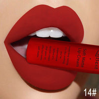 HKM-629523 Matte Non-Stick Liquid Lipstick - Long-Lasting, Smudge-Proof Formula in 34 Vibrant Colors