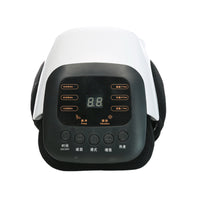 HKM-196307 Knee Massager with Vibration and Heat Therapy – Adjustable Temperature Control, White Knee Pad
