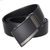 HKM-423187 Men's First Layer Cowhide Leather Automatic Buckle Belt - Model LY36-25638-5