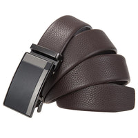 HKM-423187 Men's First Layer Cowhide Leather Automatic Buckle Belt - Model LY36-25638-5
