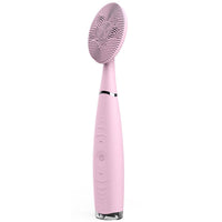 HKM-048787 Rechargeable Silicone Facial Cleansing Device with Deep Cleaning Vibration Technology, Waterproof Design, and Comfortable Grip