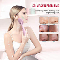 HKM-048787 Rechargeable Silicone Facial Cleansing Device with Deep Cleaning Vibration Technology, Waterproof Design, and Comfortable Grip