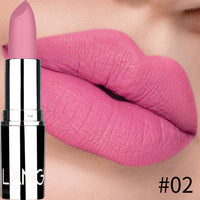 HKM-595603 Matte Silver Lipstick - Long-Lasting, Moisturizing Bullet Formula