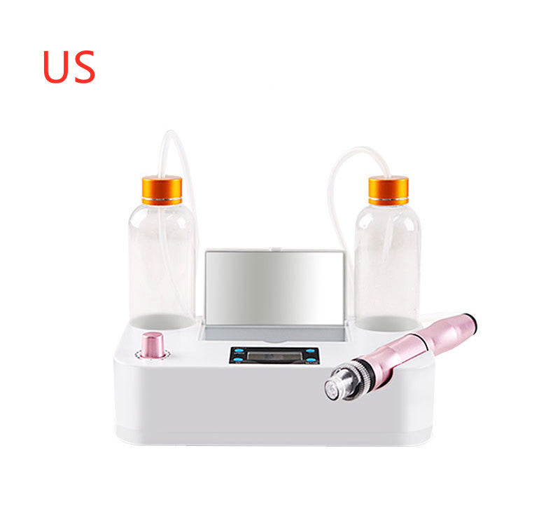 HKM-900243 Mini Bubble Cleaner with Negative Ion, Ultrasonic, and Color Light Technology for Home Use