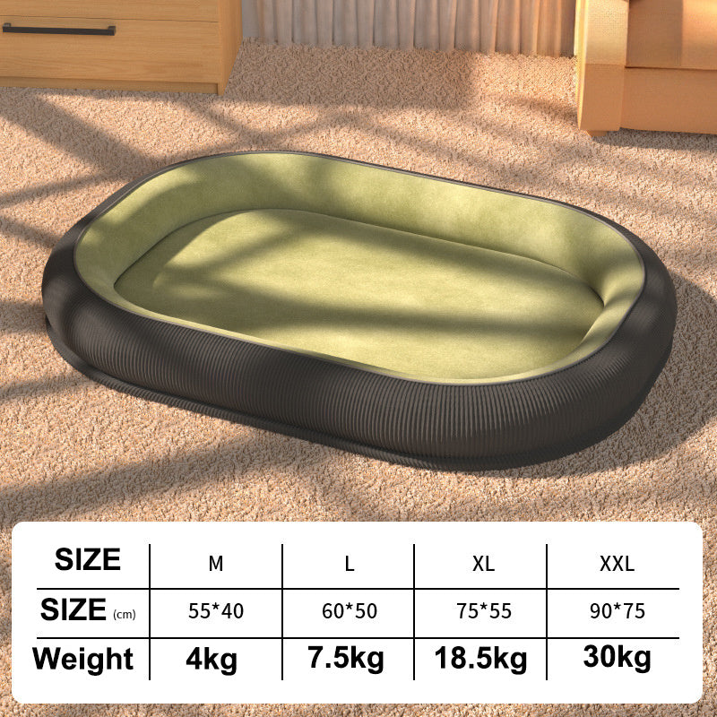 HKM-799571 All-Season Dog Kennel for Large and Medium Dogs, Easy to Clean and Washable, Suitable for Cats Too