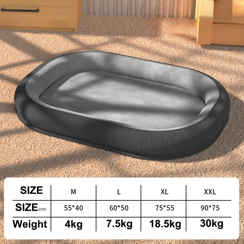 HKM-799571 All-Season Dog Kennel for Large and Medium Dogs, Easy to Clean and Washable, Suitable for Cats Too