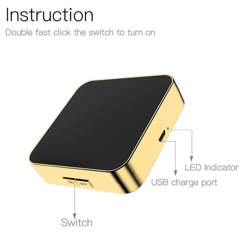 HKM-466515 4x Magnification Makeup Mirror with Adjustable Brightness and Three Lighting Modes