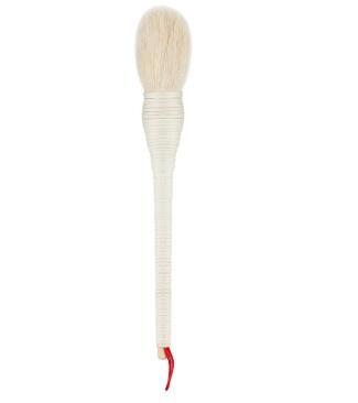 HKM-135699 Goat Hair & Synthetic Makeup Brush with Rattan Handle