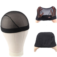 HKM-215251 Medium to Long Curly Hair Wig with Black Elastic Net Cap for All Skin Tones and Face Shapes