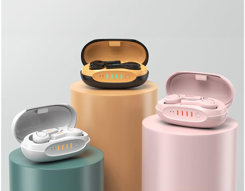 KTX-835283 Wireless Bluetooth Binaural In-Ear Headphones with ANC Noise Reduction and IPX6 Waterproof Rating