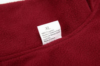 HKM-281427 Reversible Fleece Vest for Dogs - Warm Polar Fleece Clothing in Hemp Gray and Wine Red, Sizes XXS to XXXL