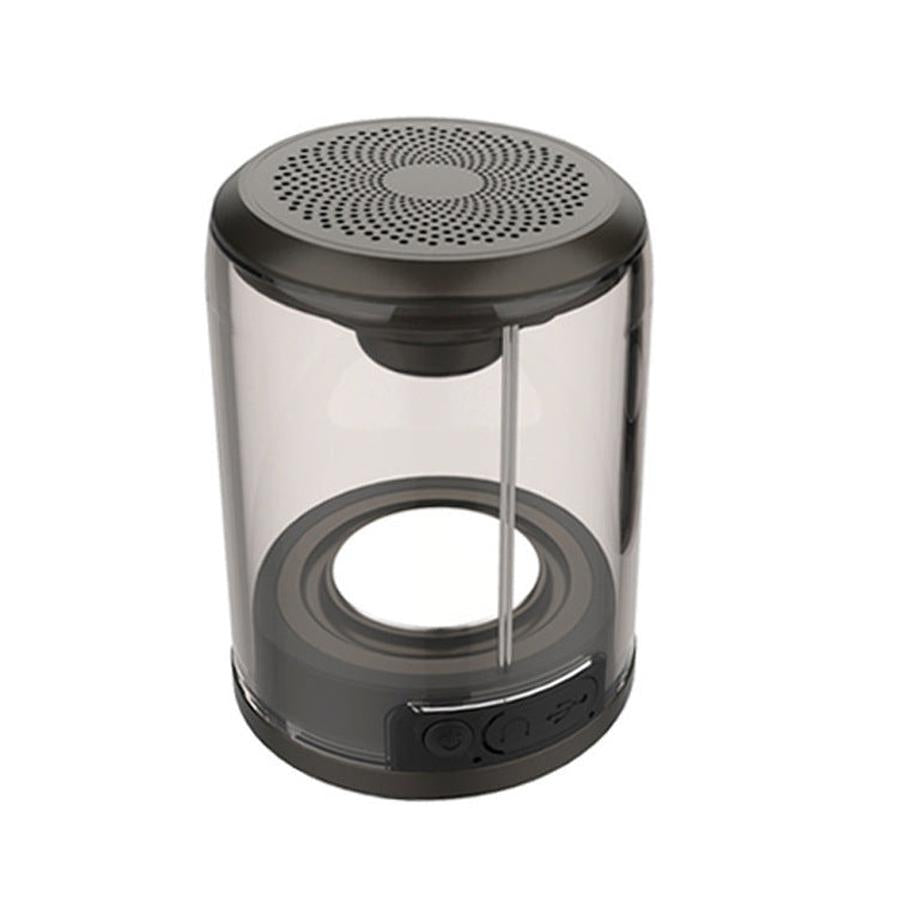 KTX-004883 Transparent Bluetooth Speaker with Dual-Radiation Acoustic Design and TWS Functionality