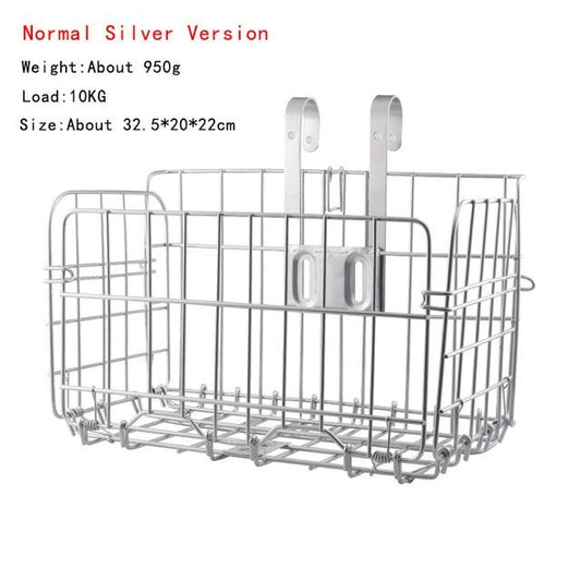 HKM-315475 Folding Bicycle Basket for Convenient Storage and Travel