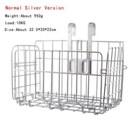 HKM-315475 Folding Bicycle Basket for Convenient Storage and Travel