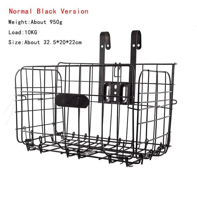 HKM-315475 Folding Bicycle Basket for Convenient Storage and Travel