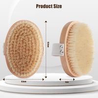 HKM-790739 Ergonomic Soft Boar Bristle Pet Brush for Short Haired Dogs and Cats, Reduces Shedding, Gentle on Skin