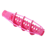 HKM-250387 Spiral Curling Iron with Plastic Curling Tube for Effortless Waves