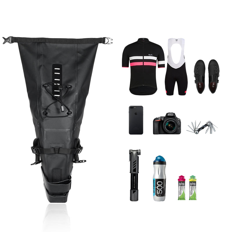 HKM-445395 Compact Cycling Saddle Bag for Road and Mountain Bikes