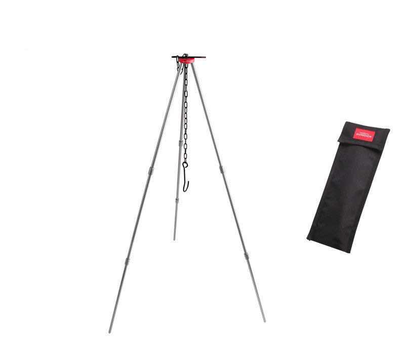 HKM-160531 Portable Camping Tripod Cooking Pot for Outdoor Survival Adventures