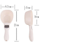 HKM-622547 Pet Food Measuring Shovel - Electronic ABS Spoon for Accurate Feeding & Hygienic Use