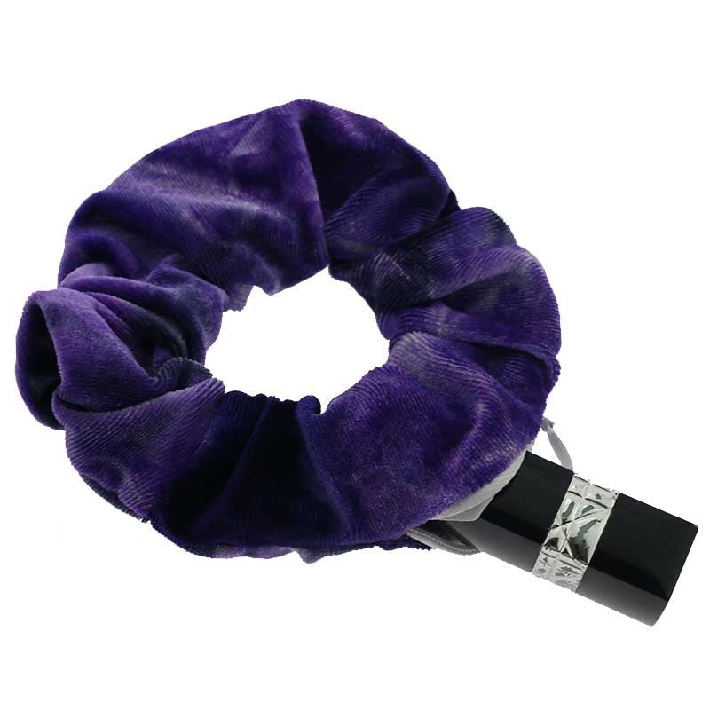 HKM-654739 Gradient Color Diamond Velvet Women's Headband - Simple Wave Weave Design