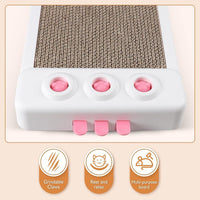HKM-756115 Interactive Whack A Mole Cat Scratching Board - Cardboard Cat Scratcher and Enrichment Toy for Indoor Cats