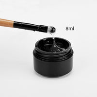 HKM-041107 Transparent Nail Jewelry Fixing Glue - 8ml Capacity