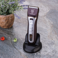 HKM-483987 Rechargeable Electric Pet and Child Hair Clippers with Limit Combs and Accessories