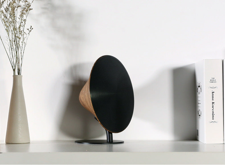 KTX-708819 Wooden Bluetooth 4.2 Wireless Speaker with Subwoofer and USB Interface