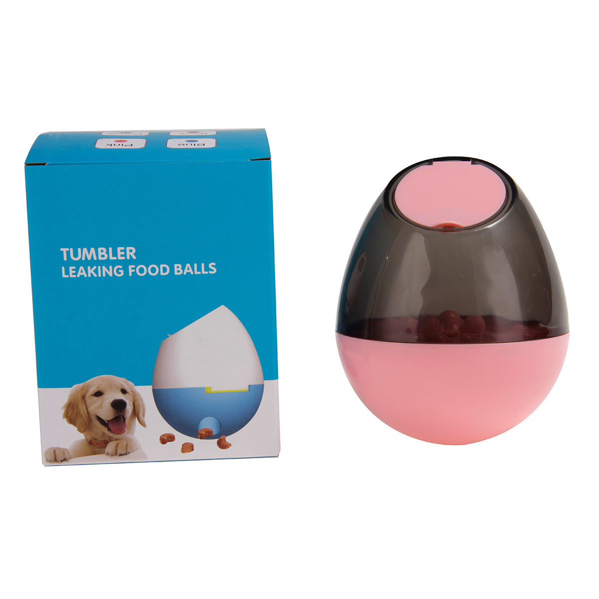HKM-656339 Interactive Dog Food Dispenser and Treat Dispenser Ball - Promotes Healthy Play and Digestive Health