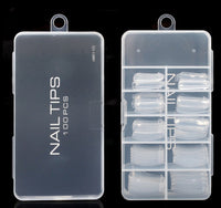 HKM-105491 Poly Nail Gel Kit for Nail Extension and Design - 45g Transparent Jelly Gel and 100 Nail Tips